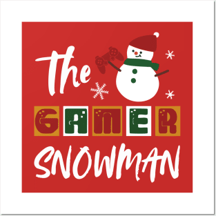 The Snowman Gamer Posters and Art